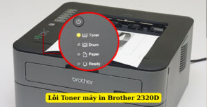 Lỗi toner máy in brother 2320d