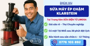 Sửa Máy Ép Chậm Klarstein tại Sửa Điện Tử Limosa