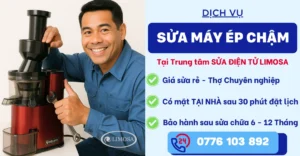 Sửa Máy Ép Chậm tại Sửa Điện Tử Limosa