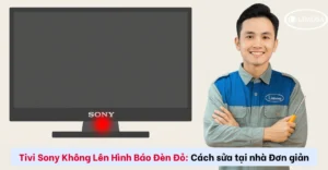 Tivi Sony Không Lên Hình Báo Đèn Đỏ