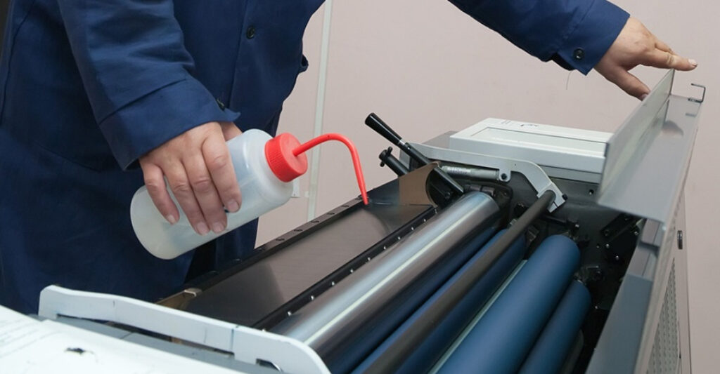 Trục từ gặp trục trặc (đối với máy in laser)