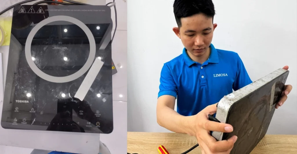 Bếp từ bị lỗi cần sửa chữa