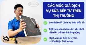 Điểm Qua Các Mức Giá Dịch Vụ Sửa Bếp Từ Trên Thị Trường