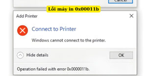 lỗi máy in 0011b