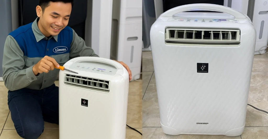 Sửa máy hút ẩm tại nhà Giá rẻ - Trung tâm Sửa Điện Tử Limosa