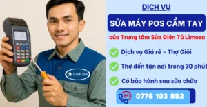 Sửa máy POS Cầm Tay tại Sửa Điện Tử Limosa