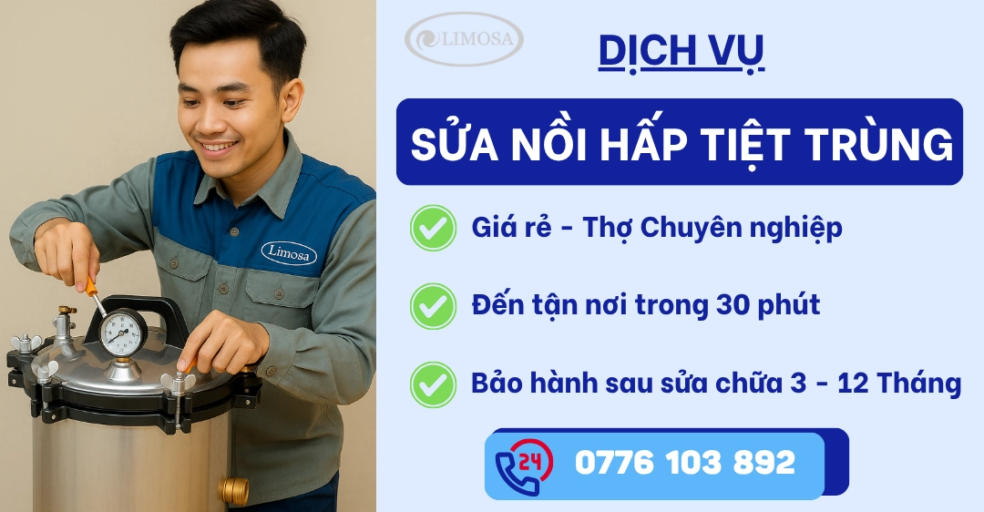 CHUYÊN SỬA NỒI HẤP TIỆT TRÙNG CHO PHÒNG KHÁM NHA KHOA THIẾT BỊ Y TẾ