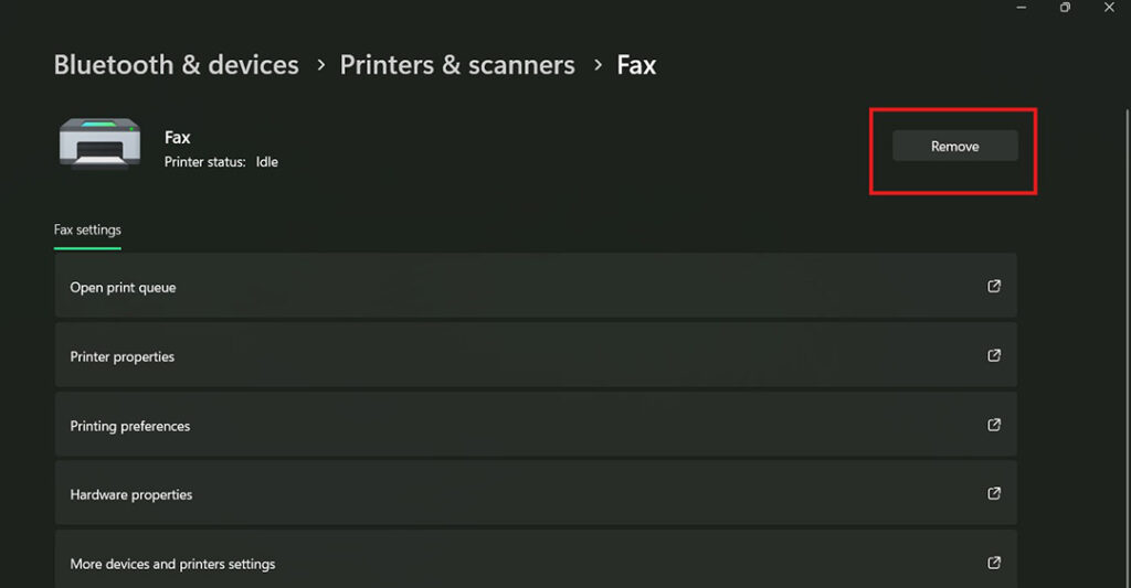 máy in nhận lệnh chậm