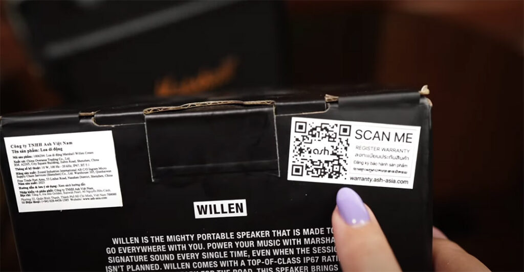 quét mã QR Code