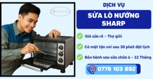 Sửa Lò Nướng Sharp tại Trung tâm Sửa Điện Tử Limosa