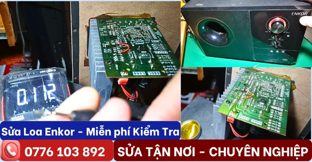 Sửa loa Enkor giá rẻ tại Sửa Điện Tử Limosa