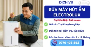 Sửa máy hút ẩm Electrolux tại Sửa Điện Tử Limosa