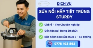 Sửa Nồi Hấp Tiệt Trùng Sturdy - Dịch Vụ Uy Tín, Thợ Sửa Giỏi