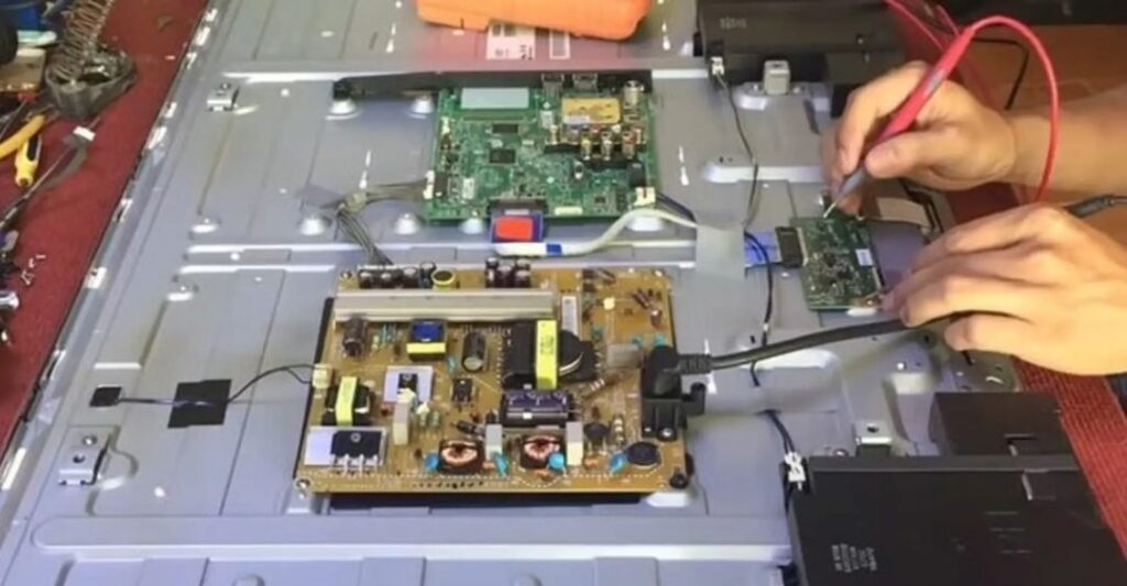 Bo mạch nguồn bị hư hỏng