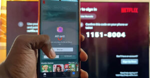 cách đăng nhập Netflix trên TV bằng điện thoại