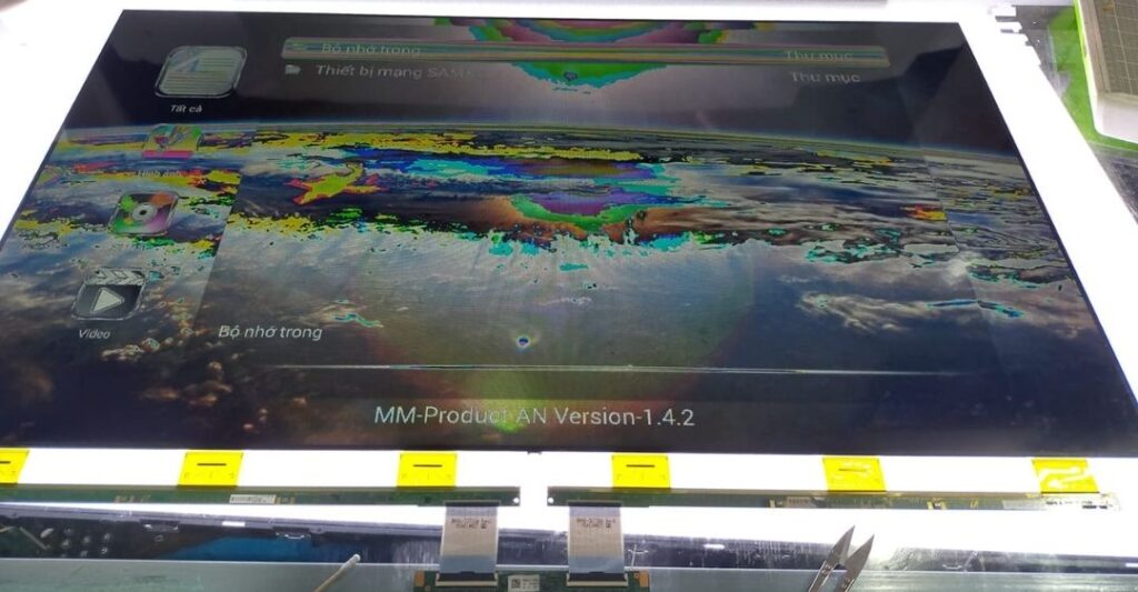 Hỏng tấm nền màn hình LCD/LED