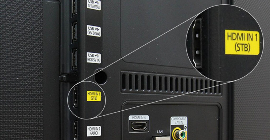 Kết nối qua cáp Analog (VGA, HDMI, AV)