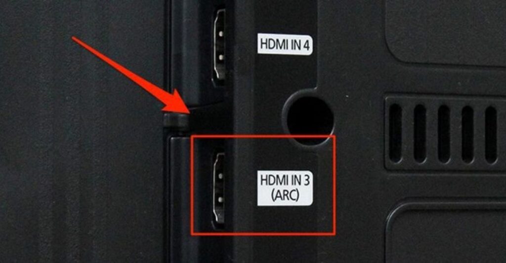 Kết nối qua cổng HDMI ARC (hoặc eARC)