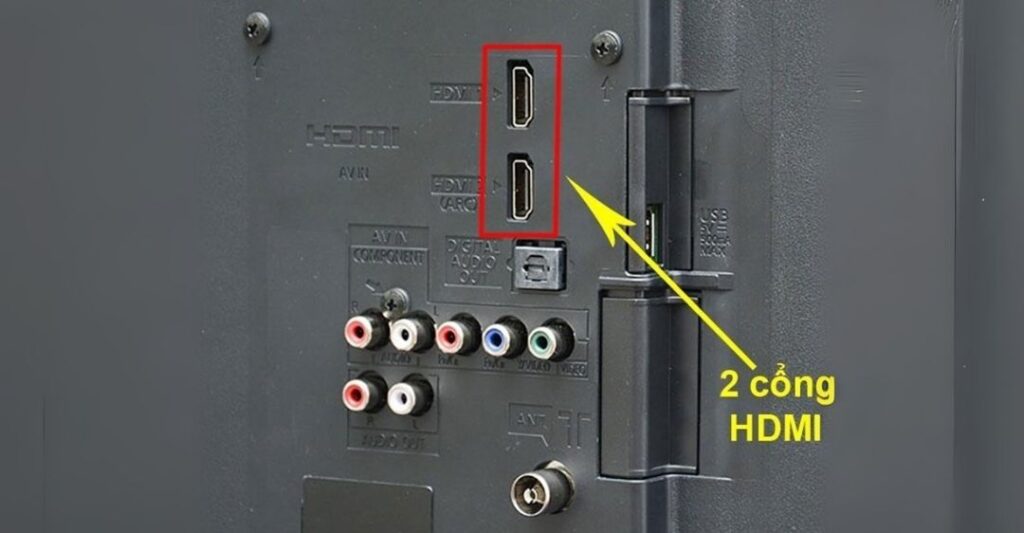 Kiểm tra cáp HDMI tivi Panasonic