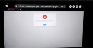 Lỗi SSL trên tivi LG