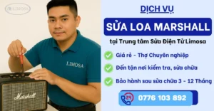 Sửa loa Marshall tại Sửa Điện Tử Limosa