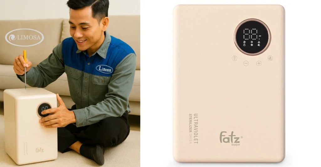Sửa máy tiệt trùng bình sữa Fatz tận nơi