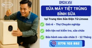 Sửa máy tiệt trùng bình sữa tại Sửa Điện Tử Limosa