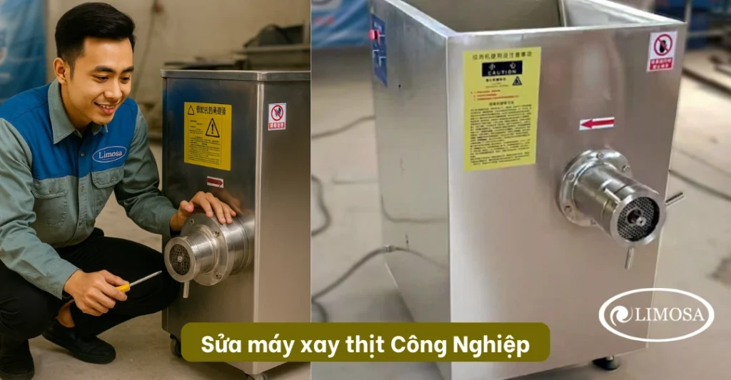 Sửa máy xay thịt công nghiệp