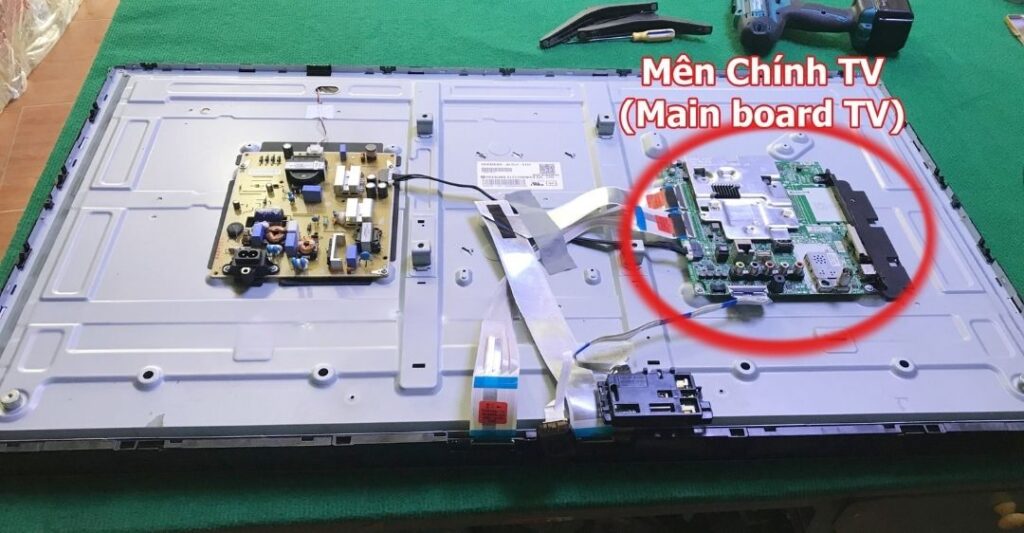 Hỏng bảng mạch chính (mainboard)