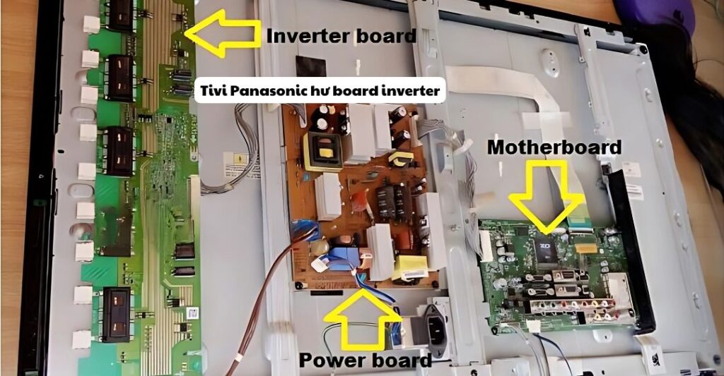 Lỗi hư board inverter