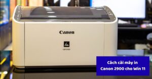 cách cài máy in Canon 2900 cho Win 11