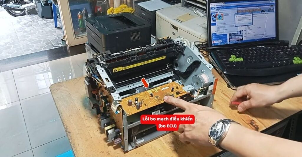 Lỗi bo mạch điều khiển