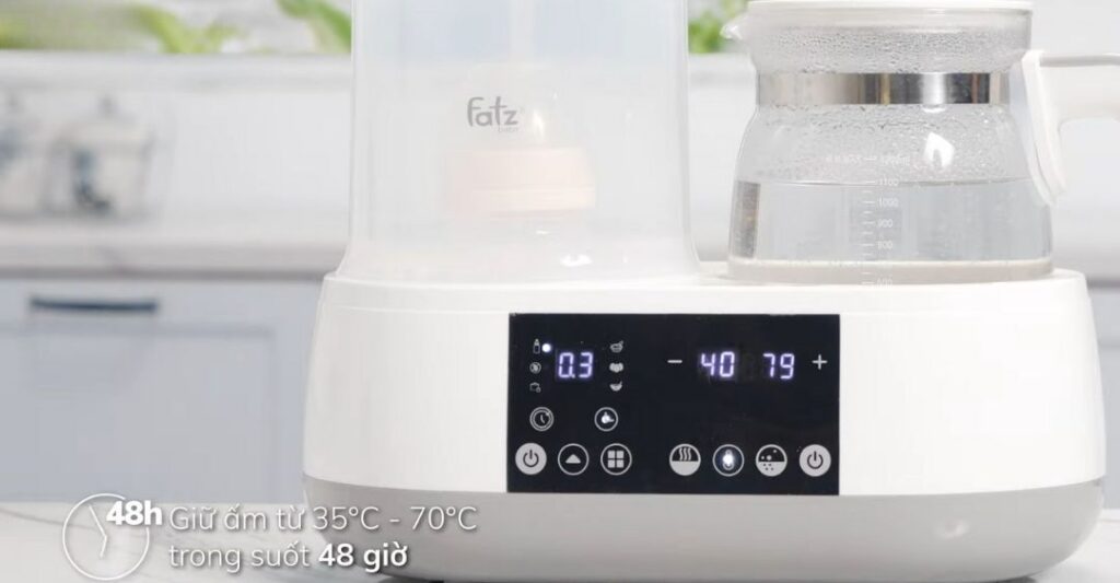 Máy có thể giữ ấm liên tục đến 48 giờ