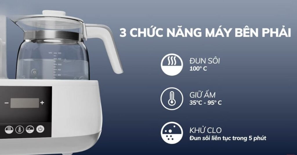 Các chức năng máy Fatz Multimax 1 bên phải