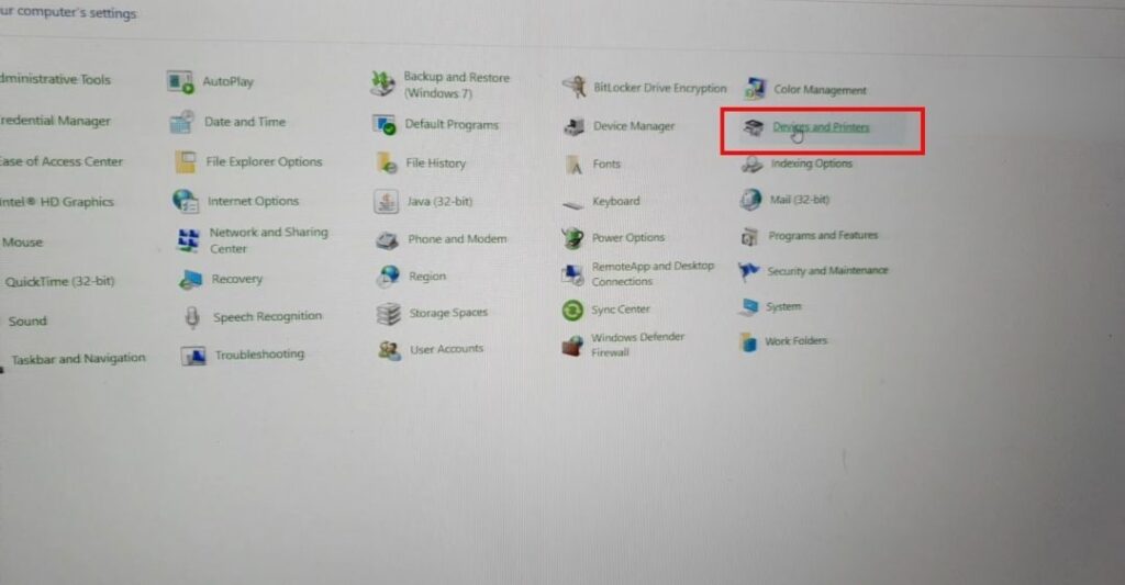 Cách nhận biết máy in bị lỗi không in được