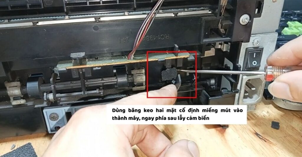 Cố định cảm biến