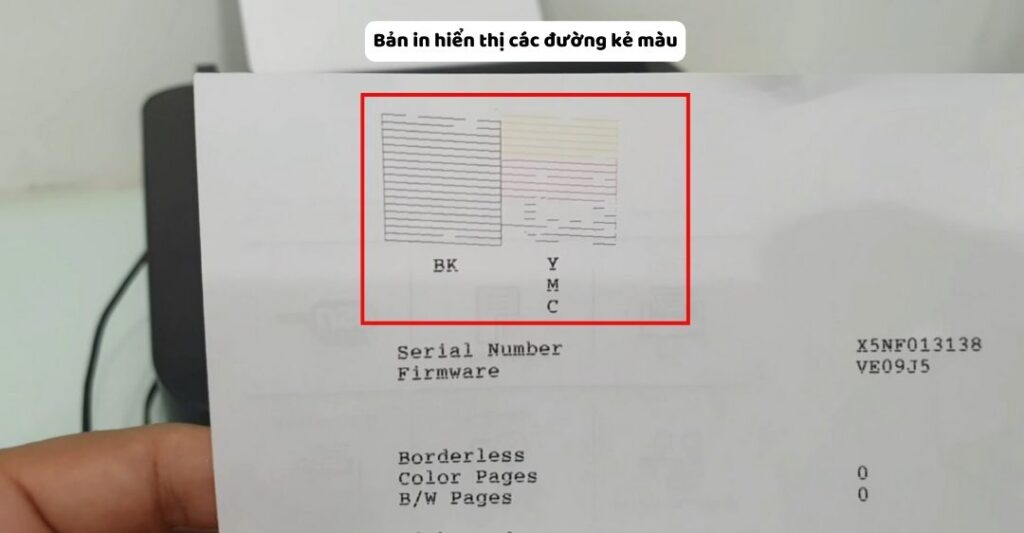 Cách nhận biết máy in bị lỗi không in được