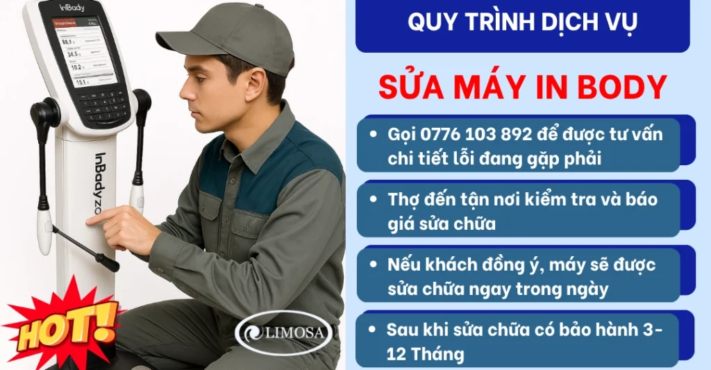 Quy trình sửa chữa máy in body của trung tâm Sửa Điện Tử Limosa