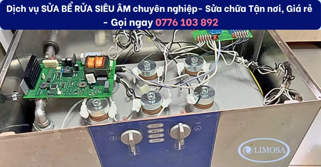 Dịch vụ sửa chữa bể rửa siêu âm 