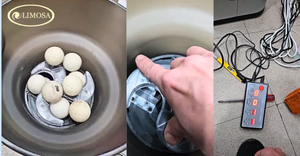 Sửa máy bắn bóng bàn bị kẹt bóng tại Sửa Điện Tử Limosa