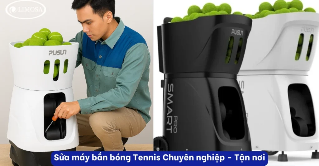 Sửa máy bắn bóng Tennis Chuyên nghiệp, Tận nơi tại TPHCM