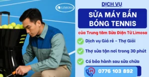 Sửa máy bắn bóng Tennis tại Sửa Điện Tử Limosa