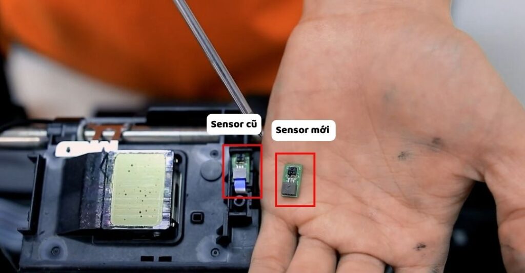 Lắp Sensor mới