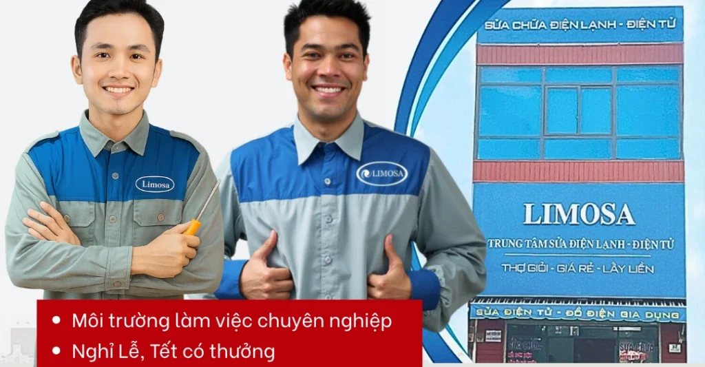 Tuyển thợ sửa thiết bị điện gia dụng - Lương cao, Đi làm ngay