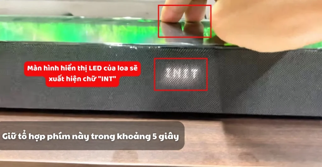 Reset tổng thể bằng phím cứng