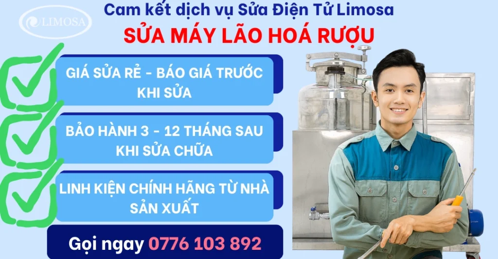 Cam Kết Dịch Vụ Sửa Máy Làm Lão Hoá Rượu