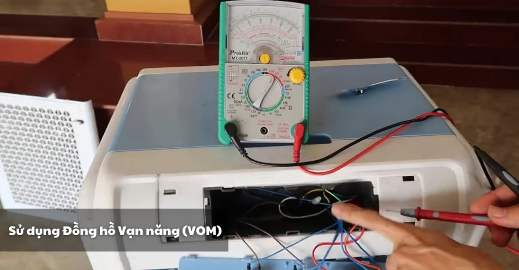 Sử dụng Đồng hồ Vạn năng (VOM)