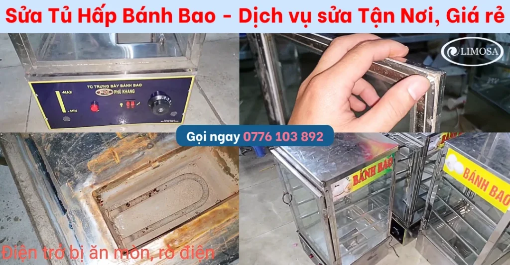 Sửa chữa tủ hấp bánh bao Tận Nơi - Nhanh Chóng Các Lỗi Thường Gặp