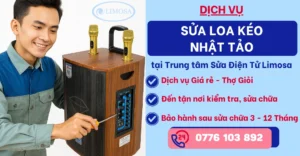 Sửa Loa Kéo Nhật Tảo tại Sửa Điện Tử Limosa