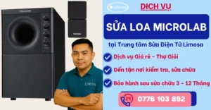 Sửa Loa Microlab tại Sửa Điện Tử Limosa